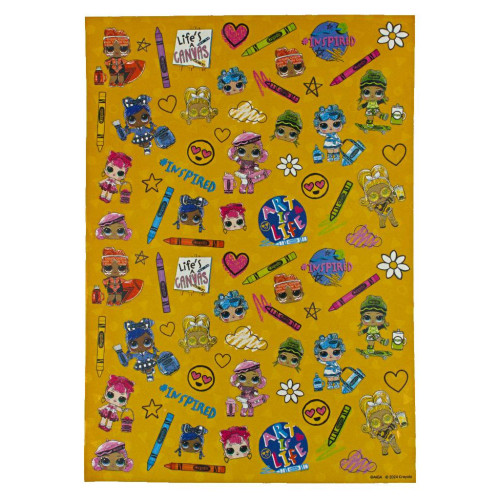 Набор для творчества Crayola Мега набор наклеек (35058) – Crayola