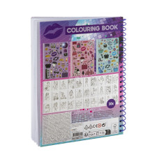 Набор для творчества Besties Раскраска А4 с наклейками и карандашами (961002)