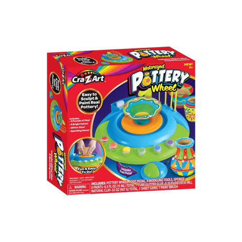 Набор для творчества Cra-Z-Art Моторизованный гончарный круг (14500CRA) – Cra-Z-Art
