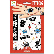 Набір для творчості Djeco Наклейки на тіло Пірати (DJ09584)