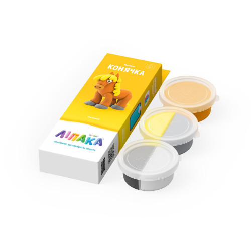 Набор для творчества Lipaka пластилина самозатверд. Лошадка (30046-UA01) – Lipaka (вид 1)