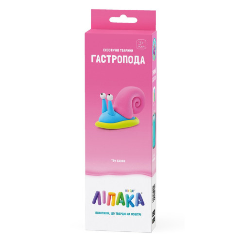 Набор для творчества Lipaka пластилину, Гастропода (30125-UA01) – Lipaka