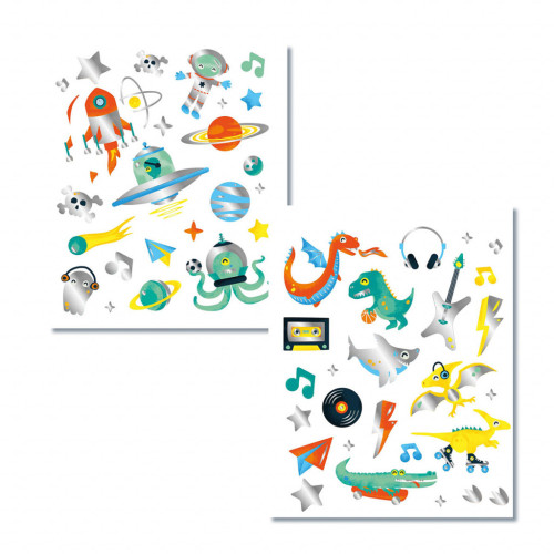 Набор для творчества Ses тату-наклеек Металлик (14281S) – Ses (вид 1)