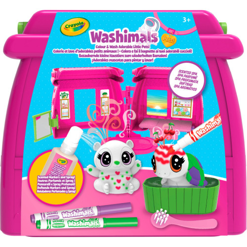 Набор для творчества Crayola Washimals Спа салон (ароматизований) (74-7475) – Crayola