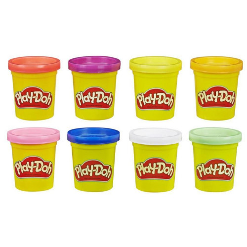 Набір для творчості Hasbro Play Doh 8 кольорів Веселка (E5044_E5062) – Hasbro (вид 1)