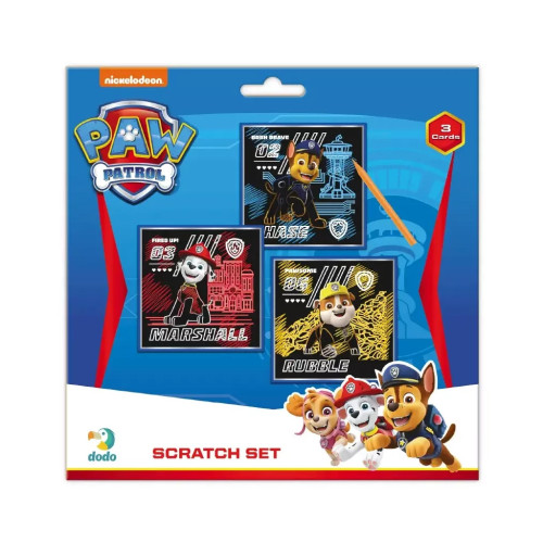 Набор для творчества DoDo гравюр Paw Patrol 3 шт (200193) – DoDo (вид 1)