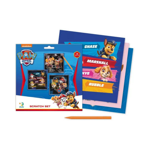 Набор для творчества DoDo гравюр Paw Patrol 3 шт (200194) – DoDo