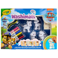 Набор для творчества Crayola Paw Patrol Washimals 4 тваринки та 6 фломастерів (74-0290)