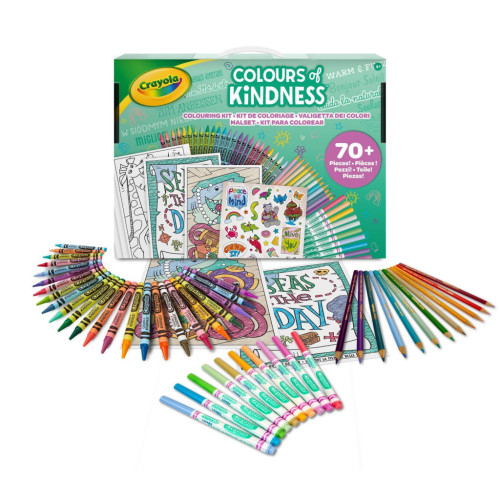 Набір для творчості Crayola Colours of kindness 70+ одиниць (04-2941) – Crayola (вид 1)