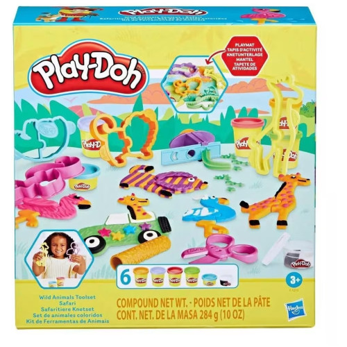 Набір для творчості Hasbro Play-Doh Сафарі (F7213) – Hasbro