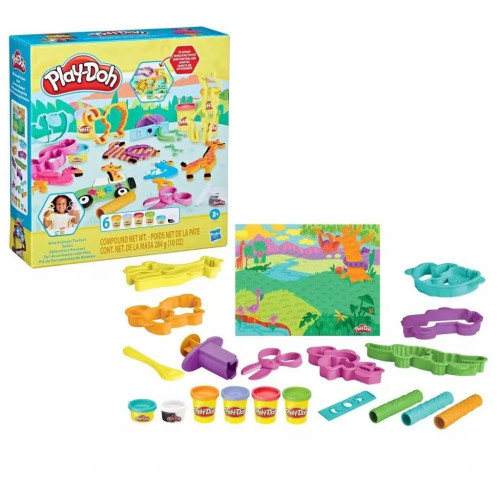 Набір для творчості Hasbro Play-Doh Сафарі (F7213) – Hasbro (вид 2)