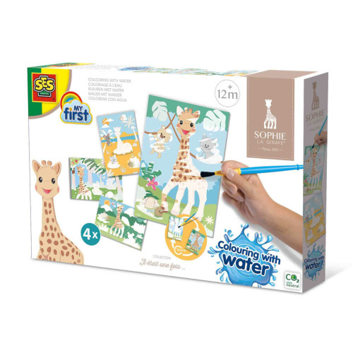 Набор для творчества Ses Creative My first Водні малюнки Жирафа Софі (14490S) – Ses Creative