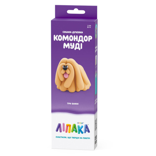 Набор для творчества Lipaka Собаки-друзяки Комондор Муді (30149-UA01) – Lipaka