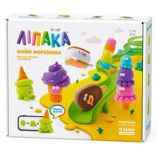 Набор для творчества Lipaka Файні морозивка (15029-UA01) – Lipaka