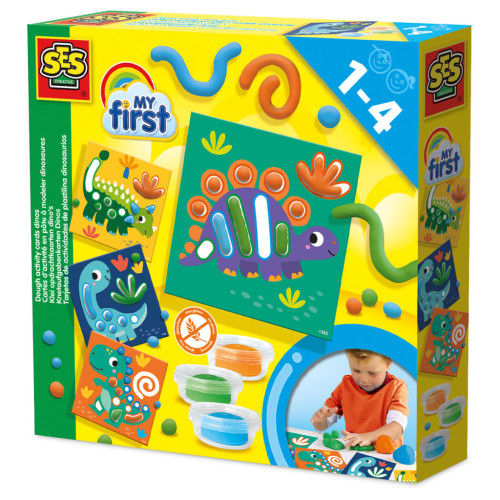 Набор для творчества Ses Creative My first Кумедні динозаври (набір для ліплення) (14409S) – Ses Creative