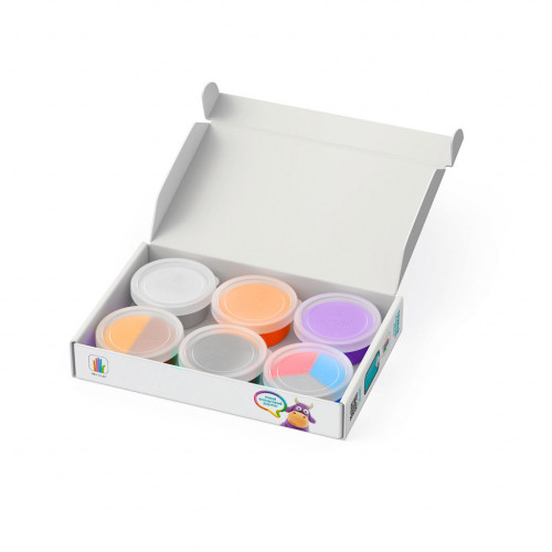 Набор для творчества Lipaka пластилина самозатверд. Коровка, пёсик, овца (60024-UA01) – Lipaka (вид 1)