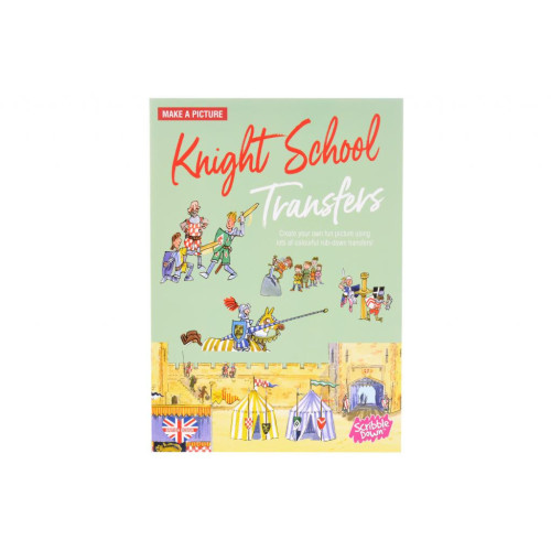 Набір для творчості Scribble down Перевідні наклейки Лицарі (SD/10) – Scribble down