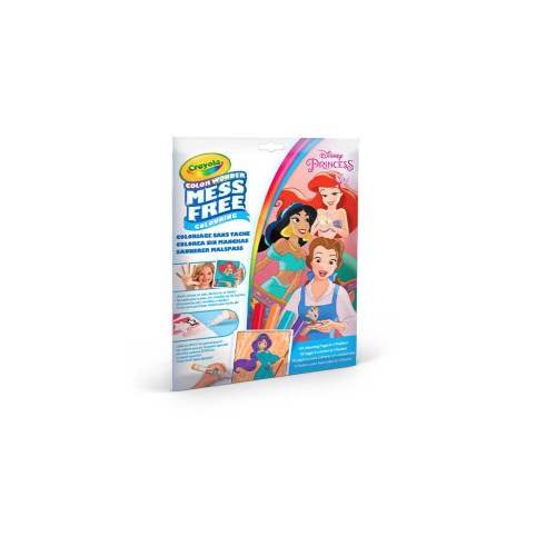 Набор для творчества Crayola Раскраска Color Wonder Disney Princess, 18 страниц (75-2813) – Crayola