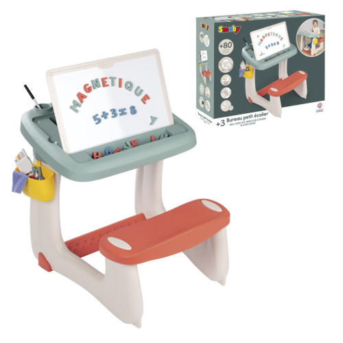 Набор для творчества Smoby Парта-доска "Школьник", с аксесс. 68х21х57,5 см (420107) – Smoby (вид 2)
