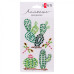 Набор для творчества Santi Trendy Cactus аплікація зі страз самоклеючих 9.5х15 см (742536) – Santi