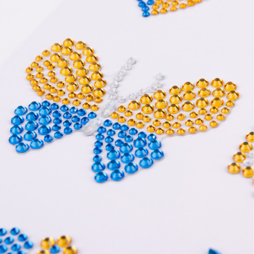 Набір для творчості Santi Ukraine аплікація зі страз самоклеючих 9,5х15,5 см (742986) – Santi (вид 1)