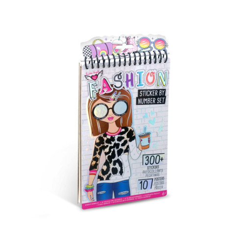 Набір для творчості Crayola Creations постерів з наліпками за номерами, 10 сторінок (26285) – Crayola