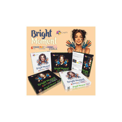 Набор для творчества ArtCraft Яскрава мить чорне полотно (5030-AC) – ArtCraft (вид 1)