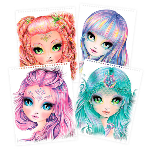 Набор для творчества Nebulous Stars Скетчбук Макіяж, Сяйво Галактик (11137) – Nebulous Stars (вид 1)