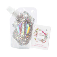 Детская косметика Lukky Гель-блестки для тела и лица Серебристые 40 мл (T18944)