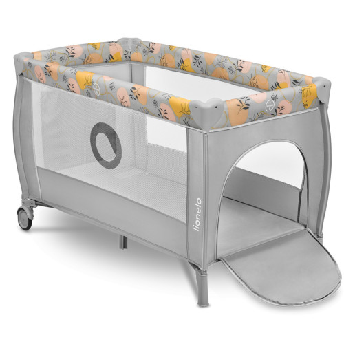 Дитячий манеж Lionelo Stefi Plus Pink Yellow (LO-STEFI PLUS PINK YELLOW) – Lionelo (вид 1)