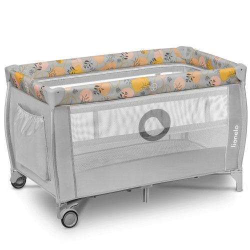 Дитячий манеж Lionelo Stefi Plus Pink Yellow (LO-STEFI PLUS PINK YELLOW) – Lionelo (вид 3)