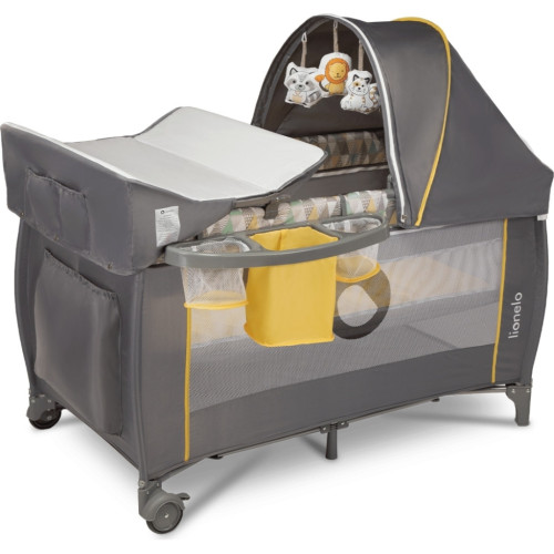 Детский манеж Lionelo Sven Plus Yellow Scandi (LO-SVEN PLUS YELLOW SCANDI) – Lionelo