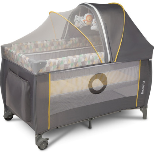 Детский манеж Lionelo Sven Plus Yellow Scandi (LO-SVEN PLUS YELLOW SCANDI) – Lionelo (вид 2)