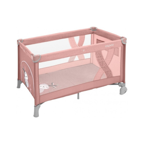 Дитячий манеж Espiro SIMPLE 08 PINK (5906724206306) – Espiro