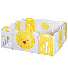 Детский манеж Mealux Kraken Yellow (KD-C121 Yellow)