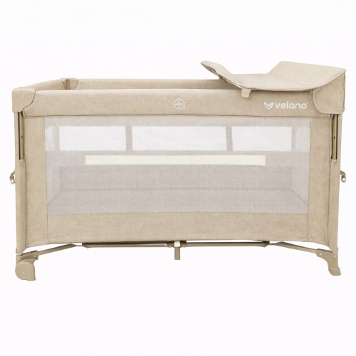 Дитячий манеж Velano з другим ярусом та пеленатором Tino, beige (46161) – Velano