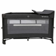 Детский манеж Velano со вторым ярусом и пеленатором Tino, dark grey (46160)