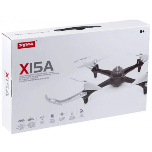 Радіокерована іграшка Syma Квадрокоптер с 2.4 ГГц 29 см Black (X15A_black) – Syma (вид 1)