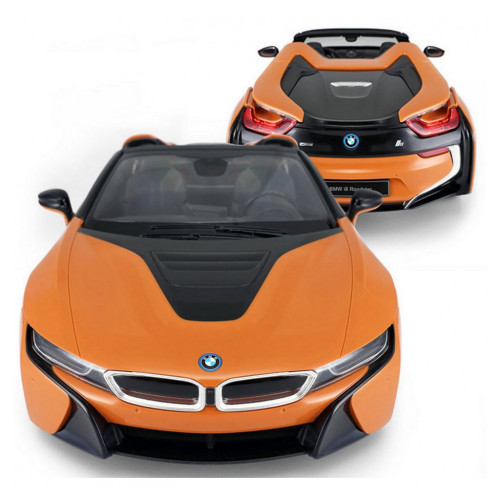 Радиоуправляемая игрушка Rastar BMW i8 Roadster 114 (95560 orange) – Rastar (вид 1)