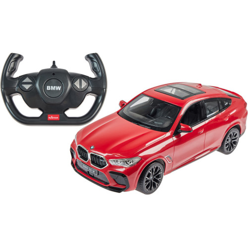 Радиоуправляемая игрушка Rastar BMW X6 1:14 красный (99260 red) – Rastar