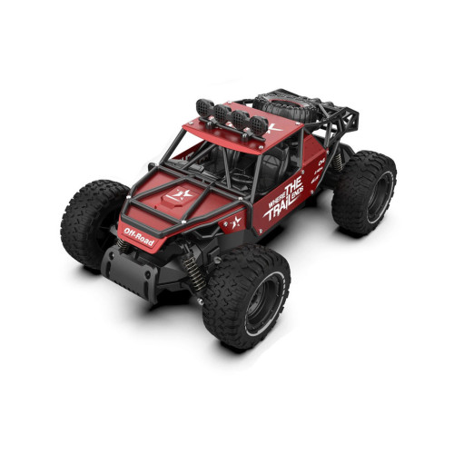 Радиоуправляемая игрушка Sulong Toys OFF-ROAD CRAWLER – RACE (матовый красный, металл. корпус, аккум.6V, 1:14) (SL-309RHMR) – Sulong Toys