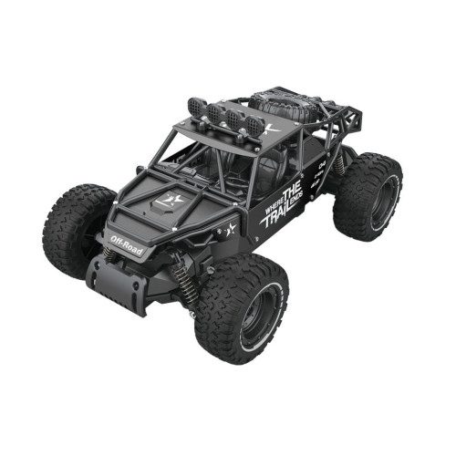 Радіокерована іграшка Sulong Toys OFF-ROAD CRAWLER – RACE (матовий чорний, метал. корпус, аккум.6V, 1:14) (SL-309RHMBl) – Sulong Toys