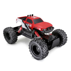 Радиоуправляемая игрушка Maisto Rock Crawler 2.4 ГГц (аккум. 6.4v + 3хААА), красный (82746 red)