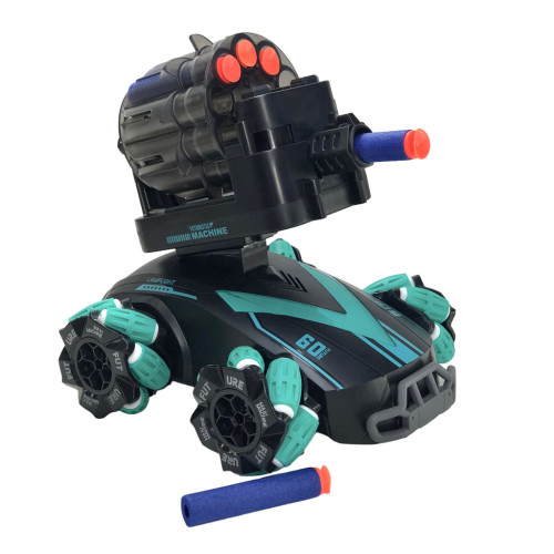 Радиоуправляемая игрушка UFT Дрифтовая машинка Танк-вездеход Стреляет мягкими дротиками с подсветкой (UFTGC3) – UFT (вид 2)