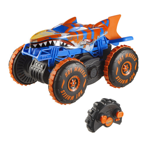 Радиоуправляемая игрушка Hot Wheels Автомодель Monster Trucks Tiger shark climber 1:15 (JFR39) – Hot Wheels