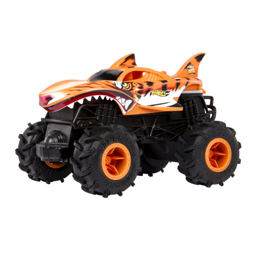 Радіокерована іграшка Hot Wheels Автомодель Monster Trucks Тигроакула 1:24 (HNV03) – Hot Wheels (вид 1)