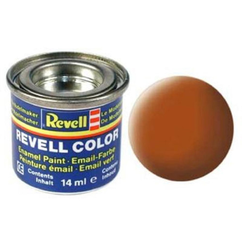 Аксессуары для сборных моделей Revell Краска эмалевая 85. Коричневая матовая. 14 мл (RVL-32185) – Revell