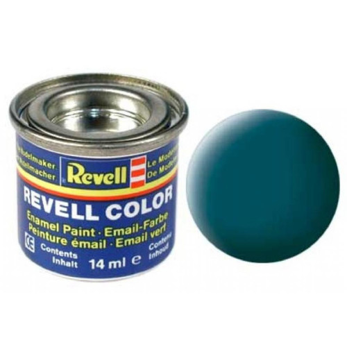 Аксессуары для сборных моделей Revell Краска эмалевая № 48. Зеленое море матовая, 14 мл (RVL-32148) – Revell