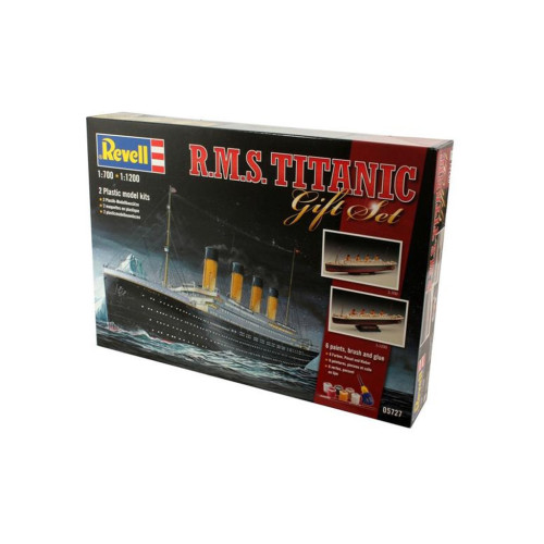 Збірна модель Revell Корабель Титанік подарунковий набір рівень 4 1:700 та 1:1200 (RVL-05727) – Revell