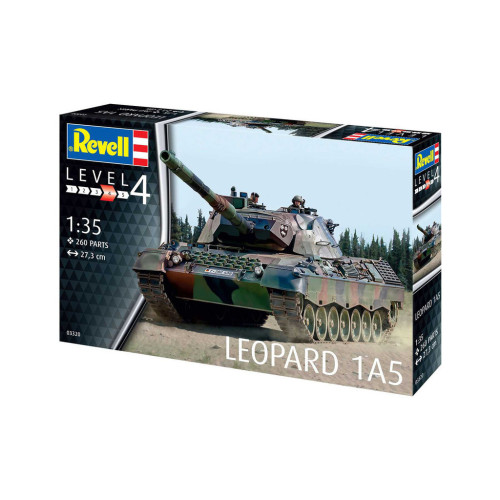 Збірна модель Revell Танк Leopard 1A5 рівень 4, 1:35 (RVL-03320) – Revell